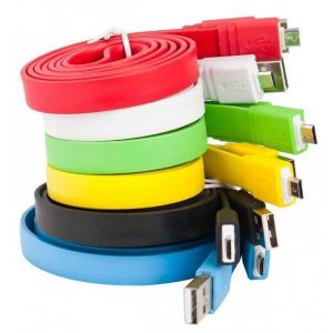 USB to Micro Flat Color Aluminium Cable